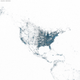 Illustration for article titled These stunning maps were made entirely from geotagged tweets